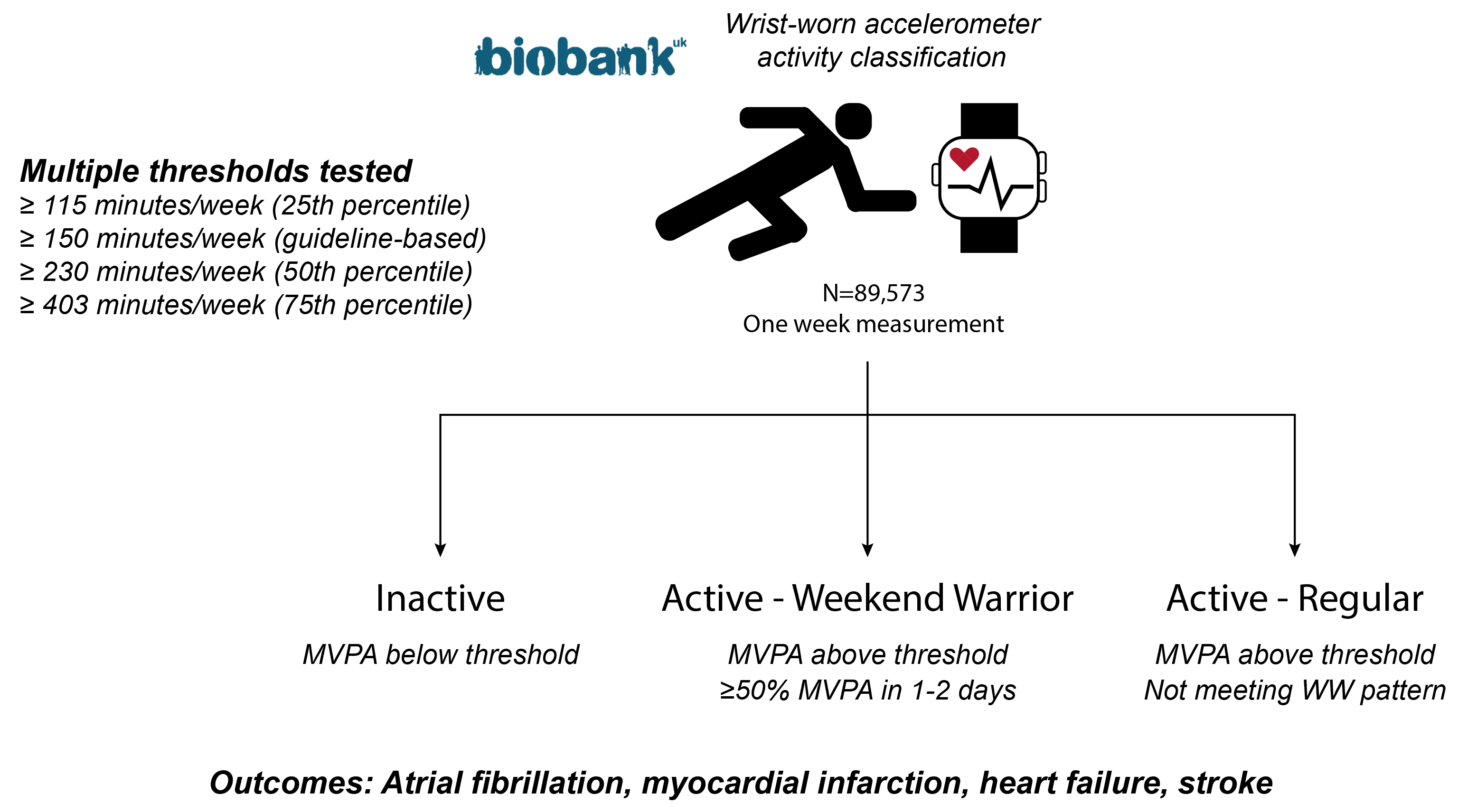 AFib, stroke: 'Weekend warriors', regular exercisers have similar risk